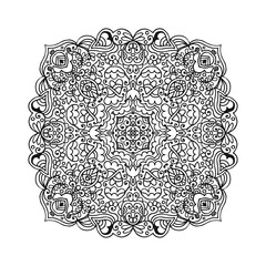Vector mandala ornament