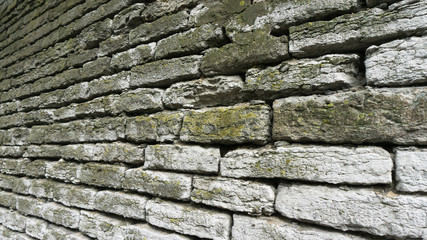 background texture of stone wall. pavement