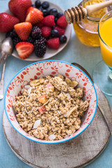 breakfast bowl with granola