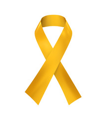 Childhood Cancer Awareness Ribbon