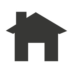 house exterior isolated icon design