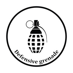 Defensive grenade icon