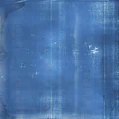 Blueprint paper stained