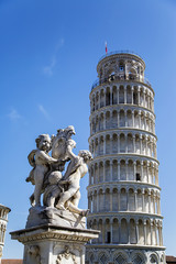 Fototapeta na wymiar Piazza dei Miracoli in Pisa