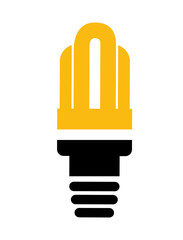 saver bulb isolated icon design