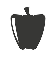 fresh pepper  isolated icon design