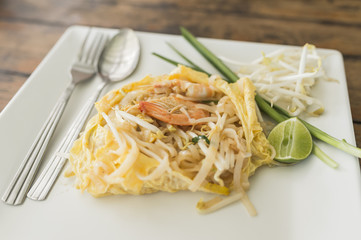 Pad Thai, A thai cuisine food