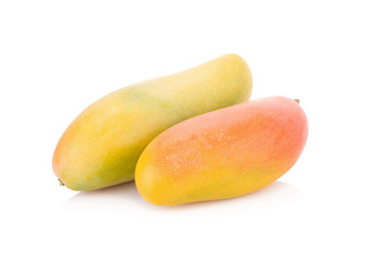Mango fruit isolated on white background