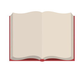 open Book isolated icon design