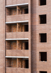 construction of the new building