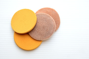 Old Cosmetic sponge