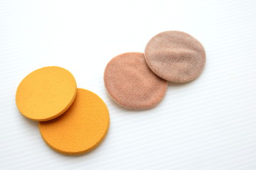 Old Cosmetic sponge