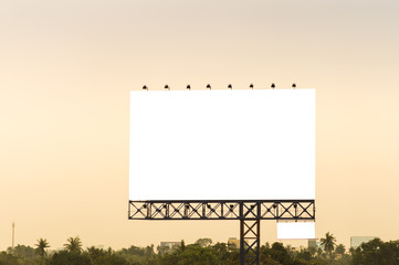 Blank billboard © pushish images