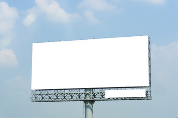 Obraz premium Blank billboard for new advertisement