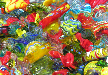 Bonbons aus Glas