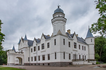 Historic Alatskivi Castle near Lake Peipus, Estonia