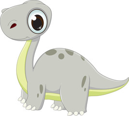 Cute dinosaur cartoon