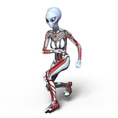 女性エイリアン