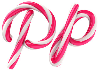 Fototapeta premium candy font 