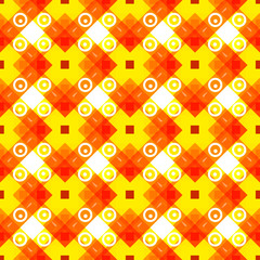 Simple yellow background with rombs