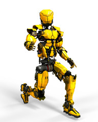 yellow robot