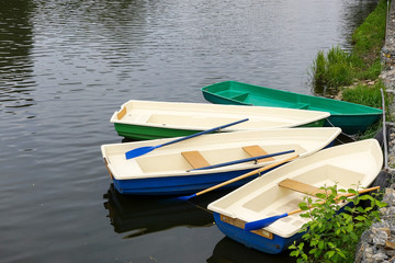 Boats near the shore