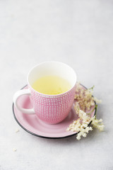	elderflower tea