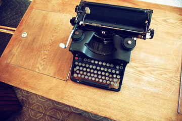 Antique typewriter