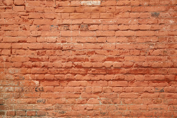 Red brick wall texture