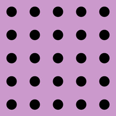 seamless vector Polka dot background