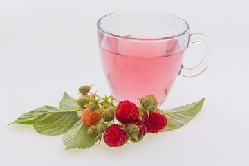 organik ahududu bitki çayı