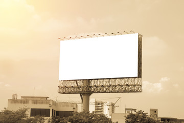 Fototapeta premium Blank billboard