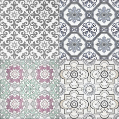 Beautiful ceramic tiles patterns handcraft from thailand In the