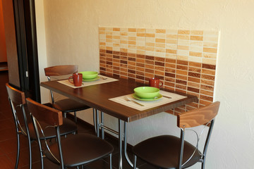 Home kitchen interior