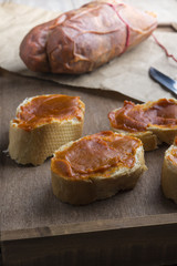 Sobrasada typical spain