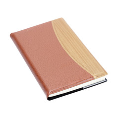 notebook isolated on white background