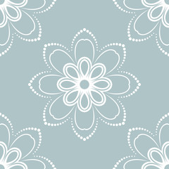 Floral Fine Seamless Pattern