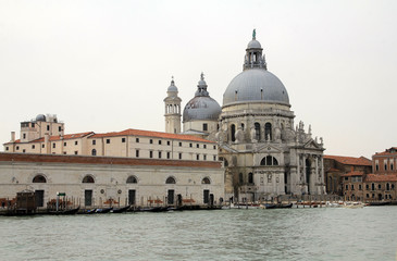 Fototapeta na wymiar The church of Santa Maria della Saluto in Venice, Italy
