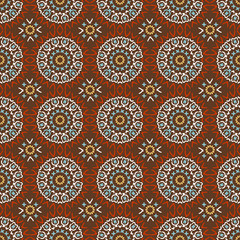 Seamless Pattern. Abstract Ornament