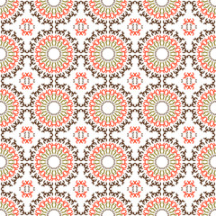 Seamless Pattern. Abstract Ornament