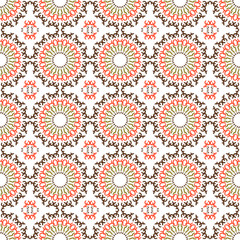 Seamless Pattern. Abstract Ornament