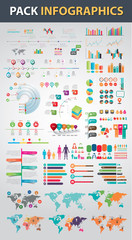 Infographics pack Business