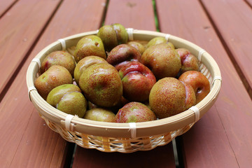 いぐり桃の収穫