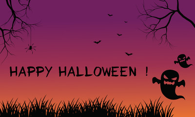 Halloween backgrounds ghost scary