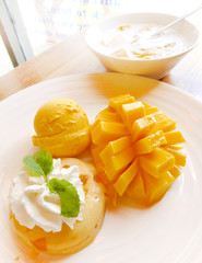 マンゴーデザート