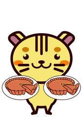 キッシュ・ロレーヌと動物シリーズ