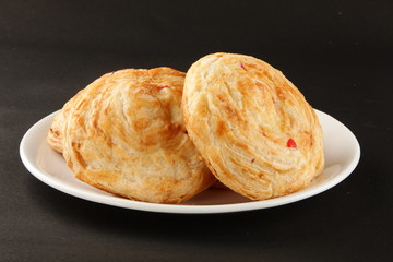 Homemade fresh sweet cream bun rolls