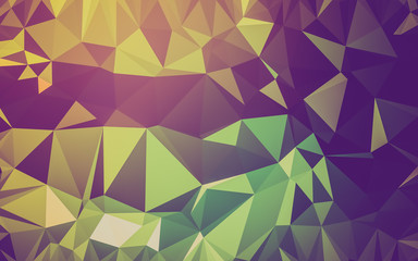 Abstract low poly background, geometry triangle