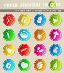 Easter day simply icons