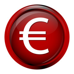 Currency icon euro symbol vector illustration